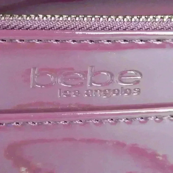 Bebe Womens Dana Embossed Crossbody Bag NWT $69 - Picture 7 of 8